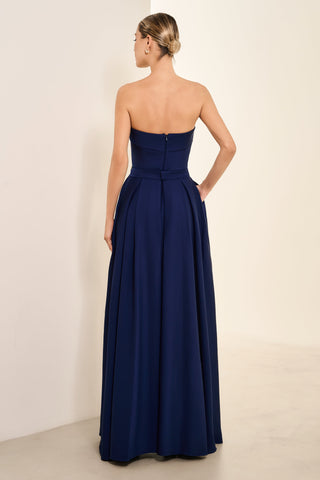 Vestido Classico Pala Gode - Marinho 281547MAZ04..