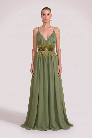 Vestido Oliva 281556 - frente