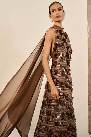 Vestido - Marron 281578MA09