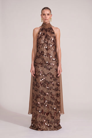 Vestido Marron 281578 - frente