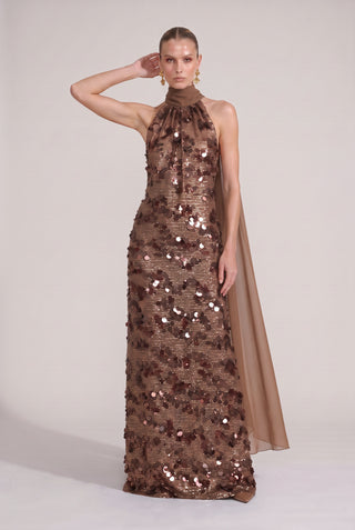Vestido Marron 281578 - pose
