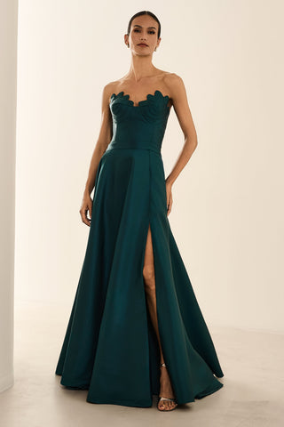 Vestido Tqc Busto Arte - Floresta 281596VD07