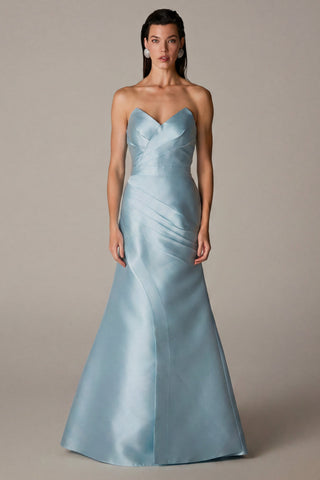 Vestido Com Recortes E Pregas - Glacial 2815985635