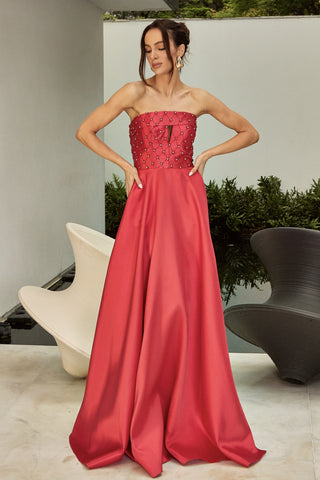 Vestido Tqc Miss Bordado Saia Gode