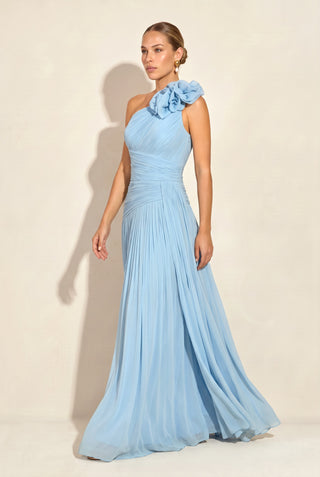 Vestido Ombro Só Drapeado - Serenity - pose
