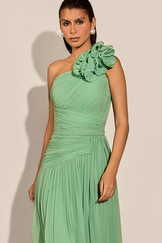 Vestido Ombro Só Drapeado