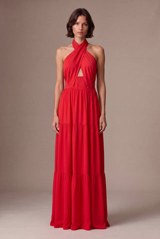Dress Party Ana Maria Vermelho - frente
