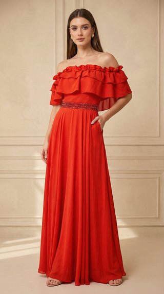 Dress Party Sandra - Vermelho 288023VM01..