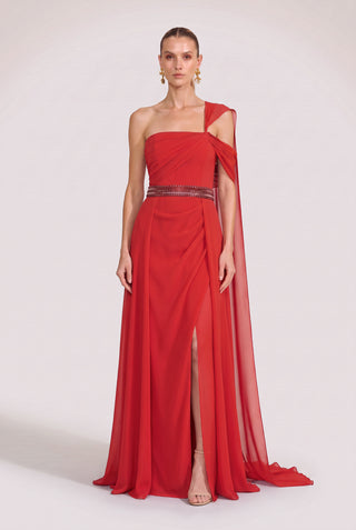 Dress Party Helena Vermelho - frente