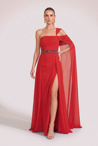 Dress Party Helena Vermelho - pose