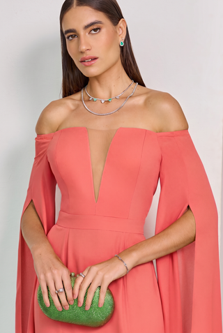 Dress Party Veridiana - Salmon 289040RS02.