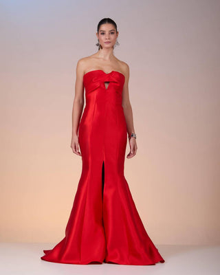 Dress Versalhes - Tomate 281207VM36