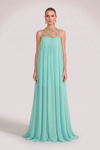 Dress Fleur D or Acgua - frente
