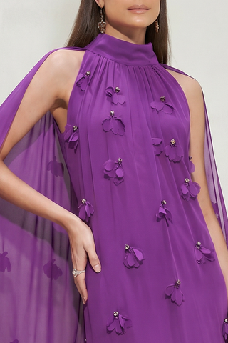 Vestido Frente e Lenço