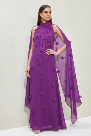 Vestido Frente e Lenço