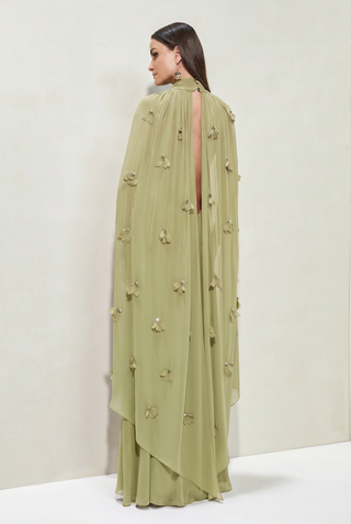 Vestido Frente e Lenço