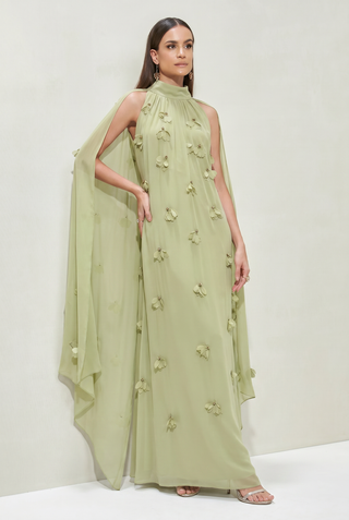 Vestido Frente e Lenço