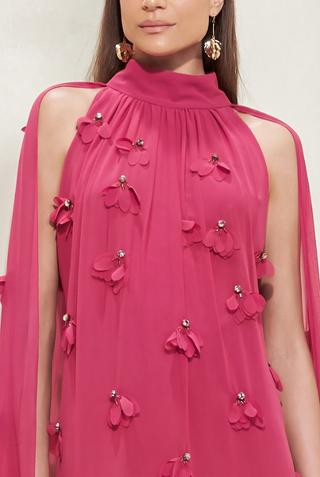 Vestido Frente e Lenço