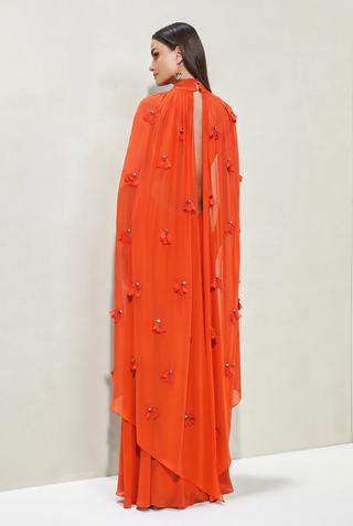Vestido Frente e Lenço