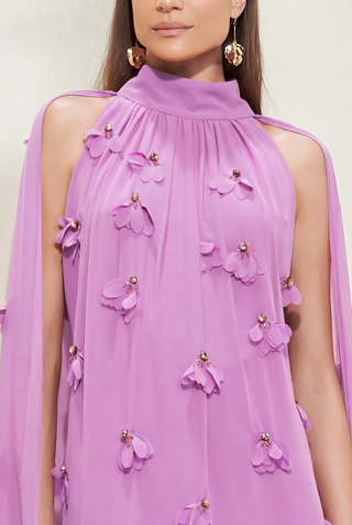 Vestido Frente e Lenço