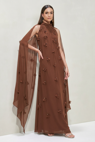 Vestido Frente e Lenço