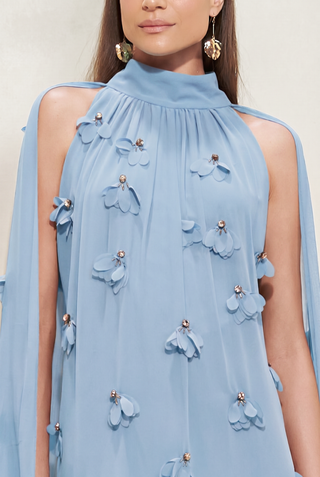 Vestido Frente e Lenço