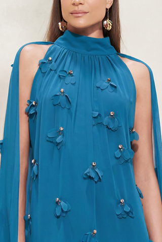 Vestido Frente e Lenço