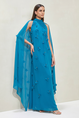 Vestido Frente e Lenço