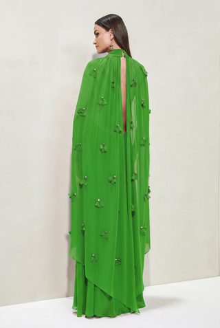 Vestido Frente e Lenço