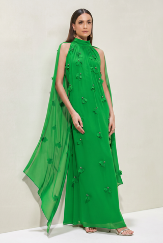Vestido Frente e Lenço