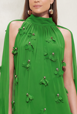 Vestido Frente e Lenço