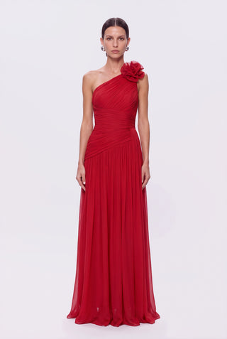Vestido Ombro Só Drapeado