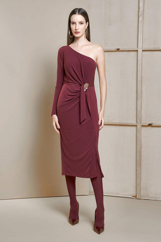 Vestido Bavarian Glow - Licor Cereja 2213061034