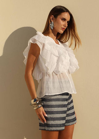 Bata Babados - Off White 211439BR03 OFF..