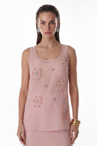 Camiseta Basica Transparencia - Rosa Claro 4115356939