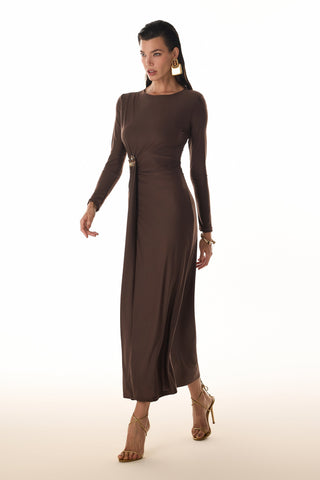 Vestido - Marron 431516MA09