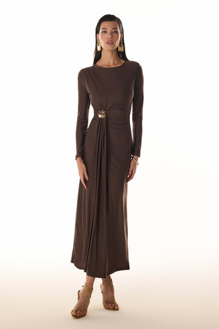 Vestido - Marron 431516MA09