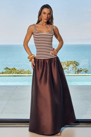Vestido Sofisticad Top Listras - Unica