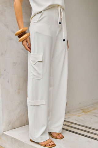 Conjunto Tecido Dover Cargo - Off White