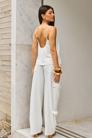 Conjunto Tecido Dover Cargo - Off White