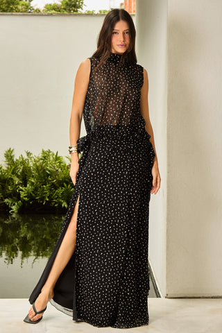 Conjunto Em Poa - Preto