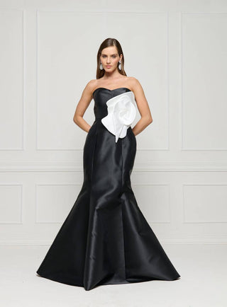 Vestido - Preto/branco 2815091449