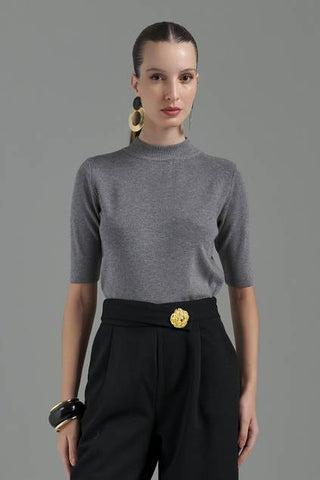 Blusa Brisa Do Alentejo - Cinza 211358CZ06