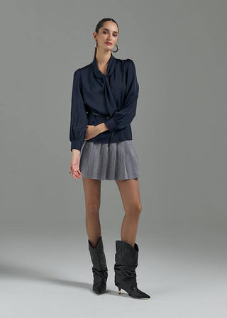 Blusa Encanto De Sintra - Marinho 211355MAZ04..