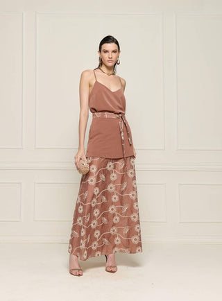 Conjunto Cordone Tencel - Caramelo 451508BG03.