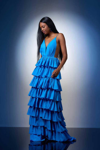 Dress Party Bárbara - Royal 289006RAZ05..