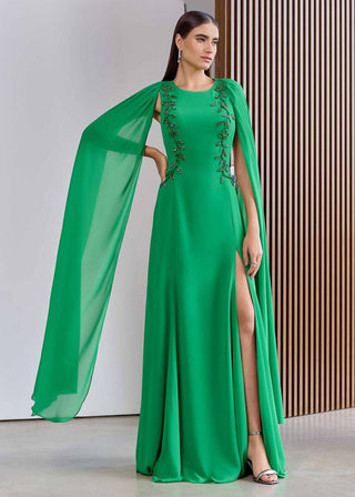 Dress Party Paula Bordado - Verde 281052VD01