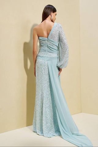 Vestido Mulagem C/ Tule Bordado - Serenity 281461AZ13