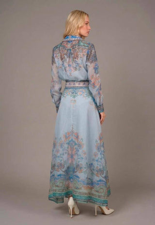 Conjunto Print Flower Blue - Estampa Luxury 4313061220