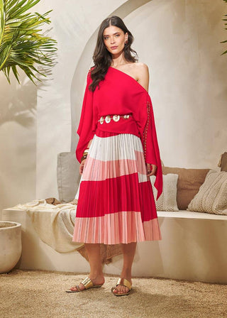 Blusa Quadrada - Vermelho 211419VM01..